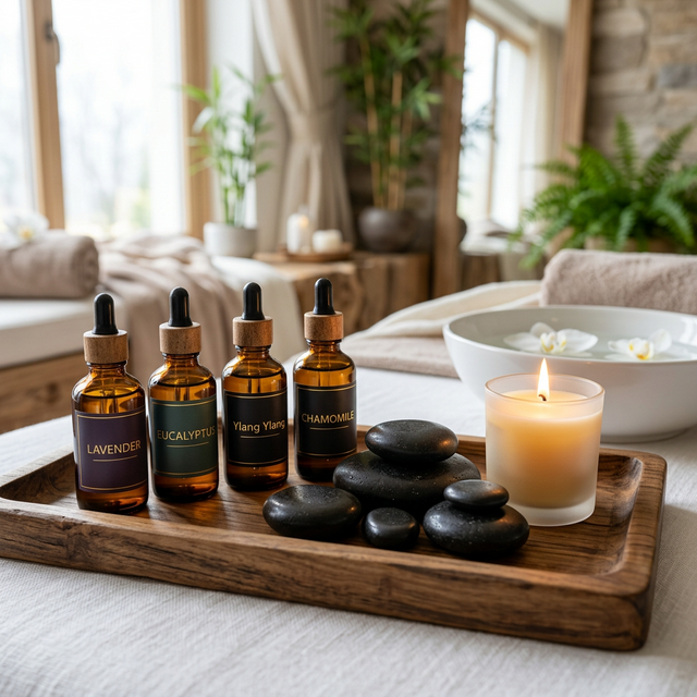 아로마테라피 핫스톤