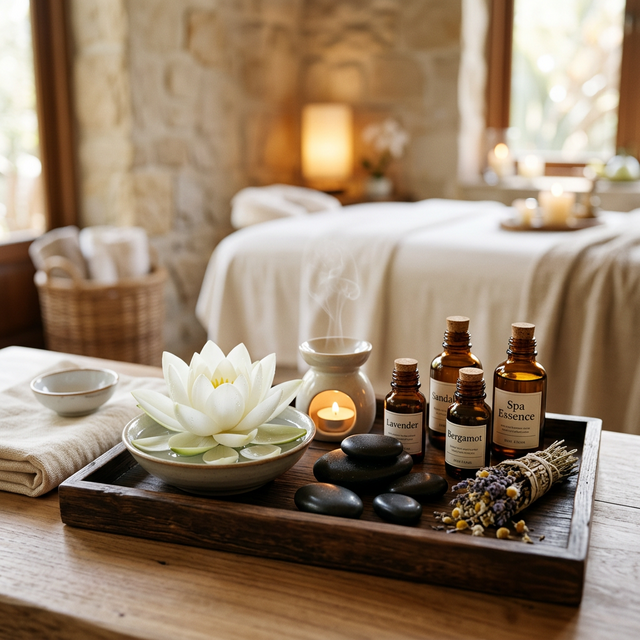 아로마테라피 핫스톤